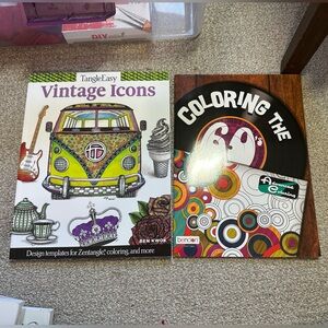 60s/vintage Coloring Books bundle